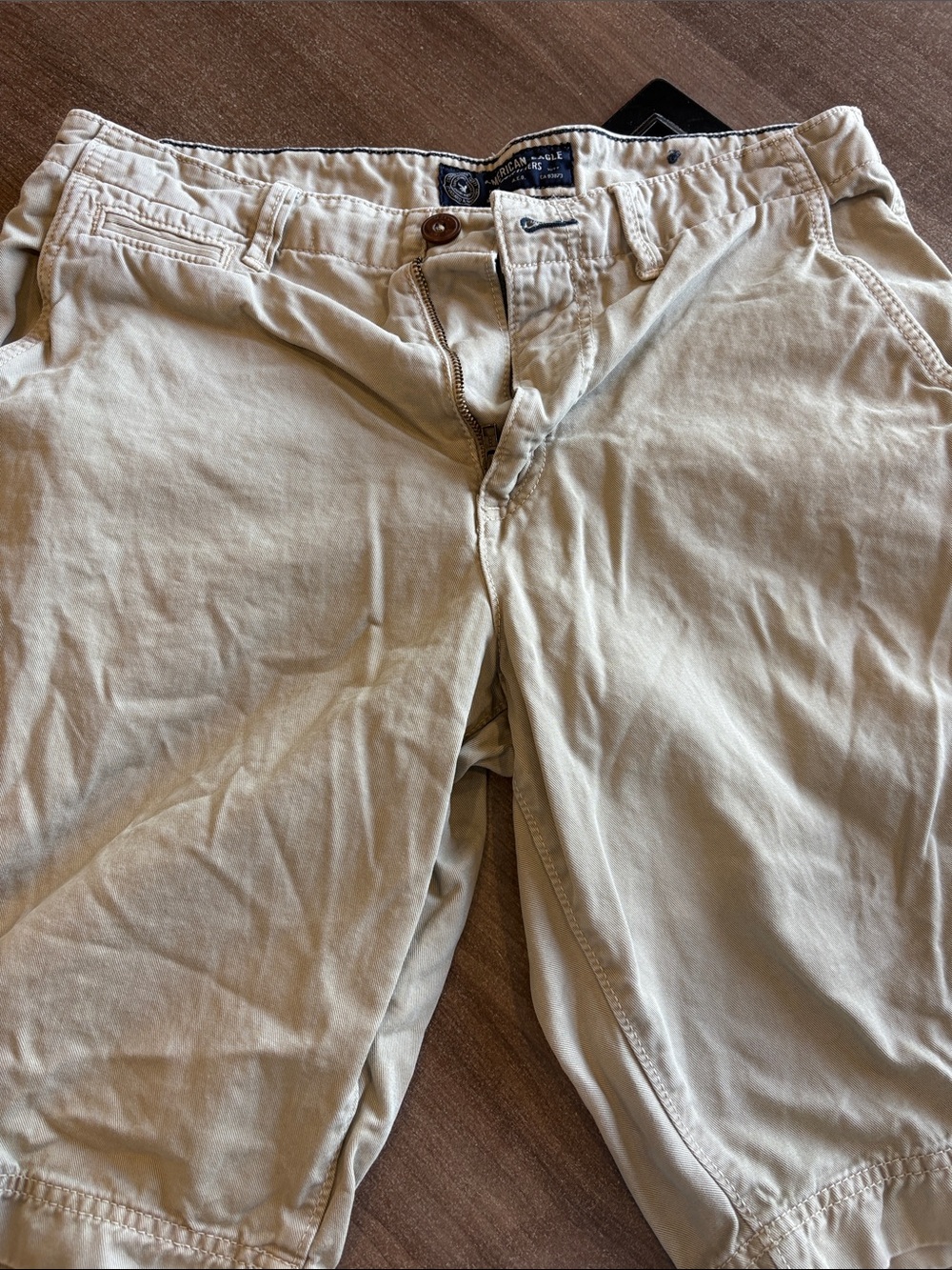 American Eagle Outfitters Light Khaki Chino shorts